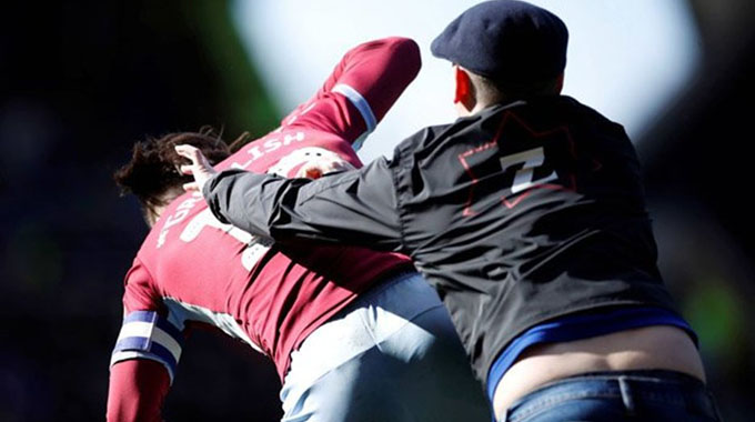 Shock as Villa star attacked