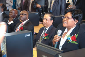 VP Mujuru launches Tele-education programme