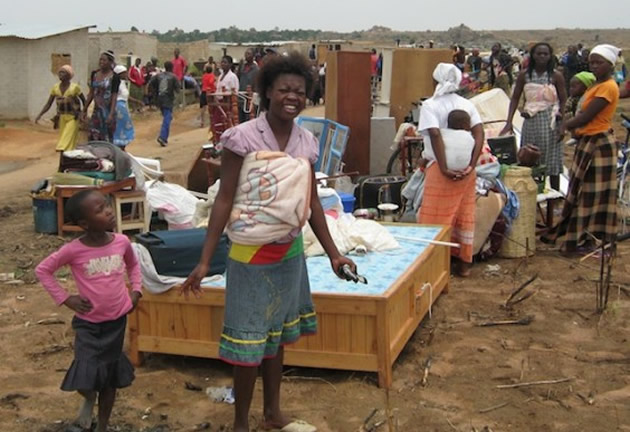 Midlands authorities evict land invaders