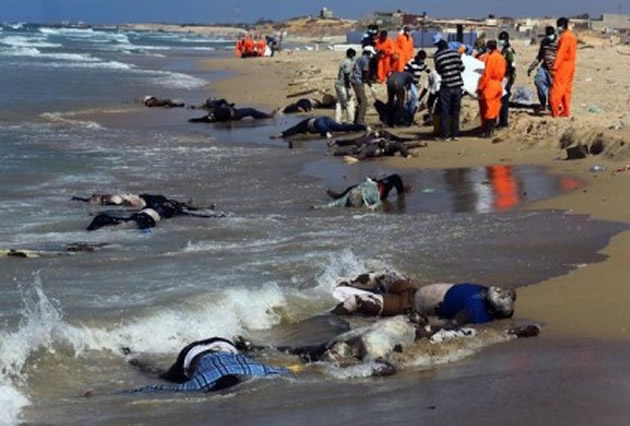 Migrants drown off Libyan coast