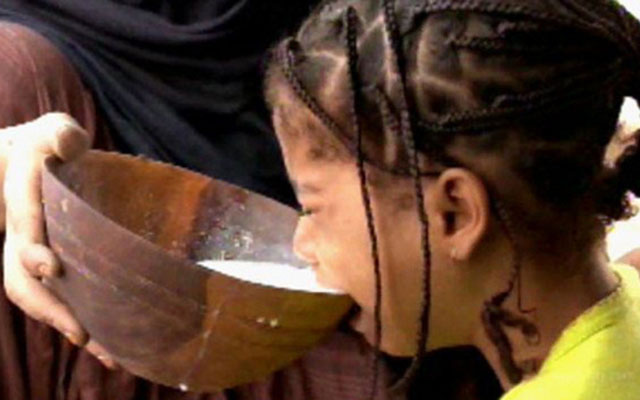 Some children live sadly because of uncaring maids