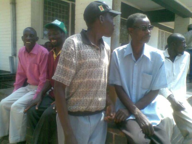 Voters at a polling station in Mhangura