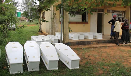 DNA tests for inferno victims