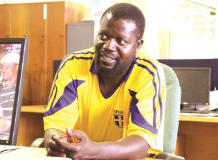 THINK-TANK . . . Veteran handball coach and administrator Alfos Mhondiwa is leading a crusade to develop the sport in Mashonaland West Province