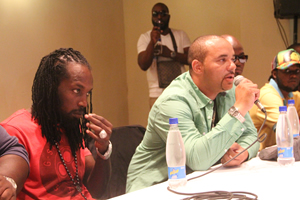 Jamaican musician Movado jets in