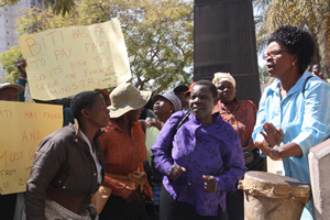 War veterans storm Biti’s office