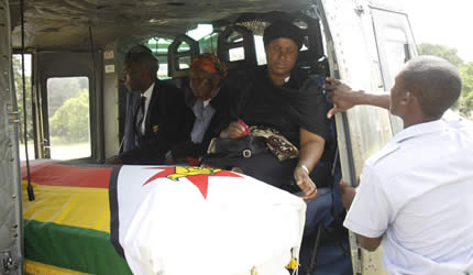 Mayowe’s body back in Harare