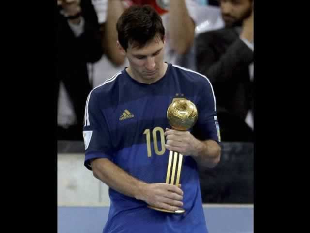 Maradona blasts Messi award