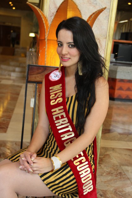 Miss Heritage Ecuador, Tatiana Torres