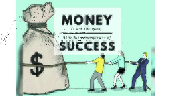 Think about money as a device, not the goal