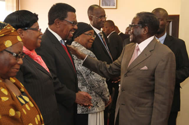 Zanu-PF bigwigs in midnight meets