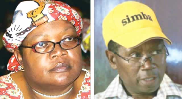 Vp Mujuru (left) and Simba Makoni