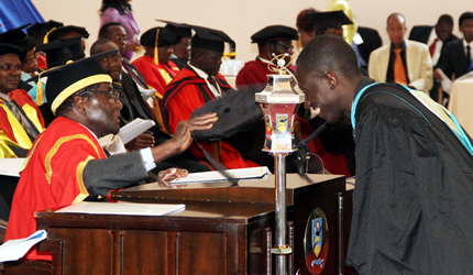 President caps 1 458 graduates
