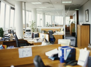 interiors of an office
