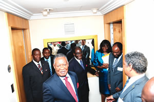 President committed to helping the physically challenged