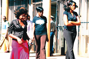 Female rape suspects demand early trial