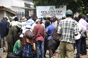 Tobacco growers stranded at ZFC depot