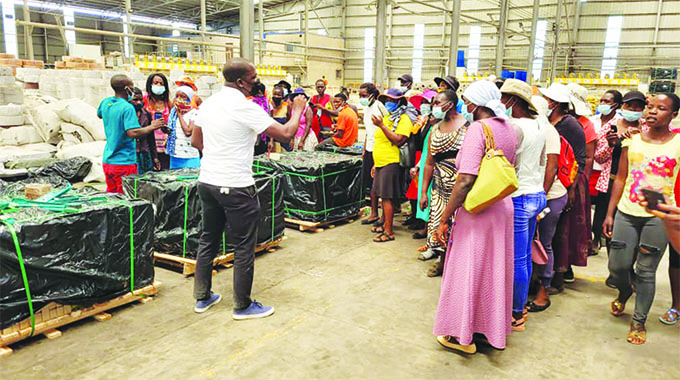 Tile factory opens doors to community