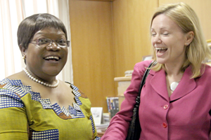 VP Mujuru meets British, German ambassadors