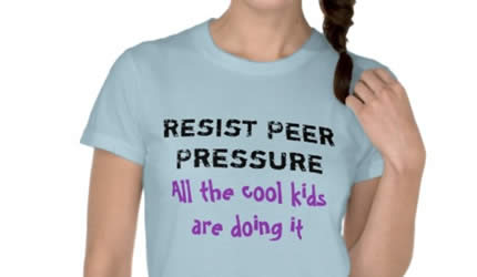 Guard against peer pressure