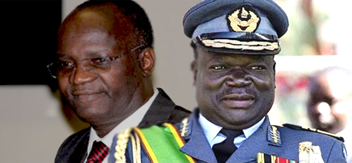 Air Marshal Perence Shiri & Prof Jonathan Moyo