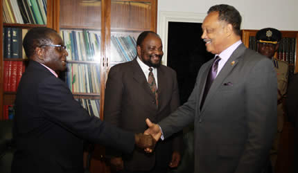 Breaking:Jesse Jackson condemns illegal sanctions