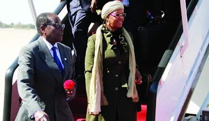 President back from SA