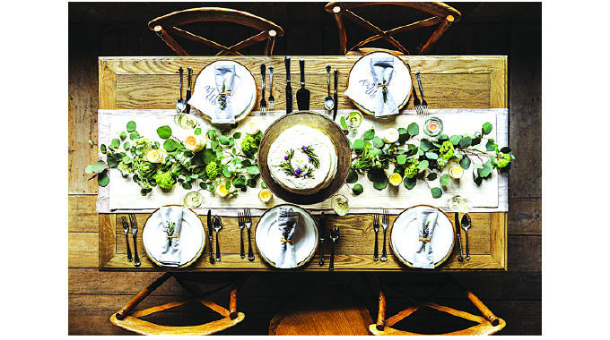 Spotlight on dining room