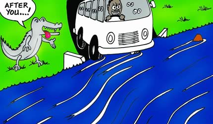 Rains a double-edged sword