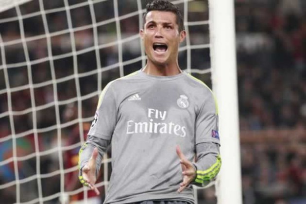 A FORCE OF DESTRUCTION . . . Cristiano Ronaldo, the Champions League’s top scorer this season with 13 goals, can add to his tally and extend his record against German clubs in the knock-out stages at Wolfsburg tonight.