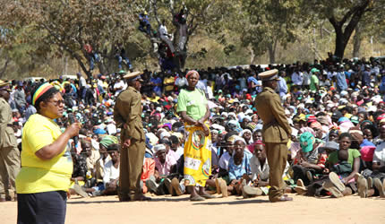 V.P Mujuru Shamva Rally