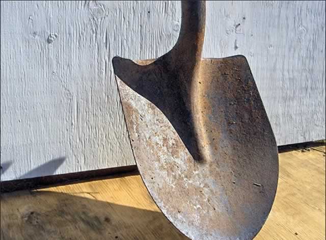 Man attacks sick spouse with spade