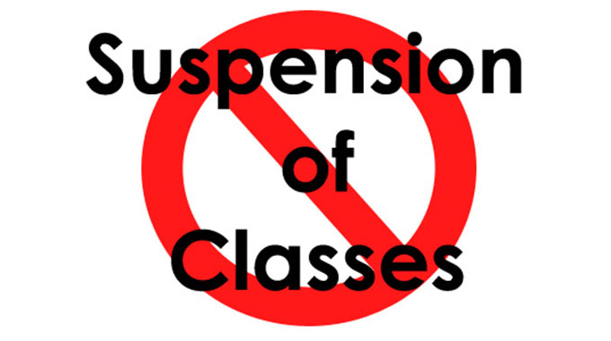 Thornhill High School suspends classes