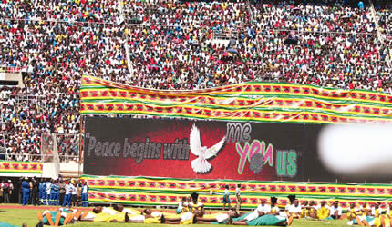 Thousands attend Uhuru celebrations
