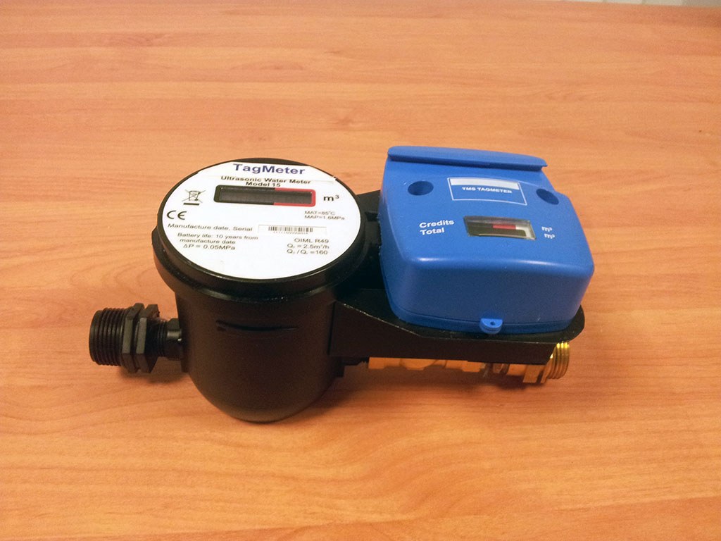 Prepaid water trial run begins