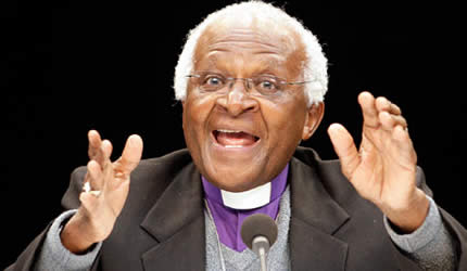 Desmond Tutu hospitalised