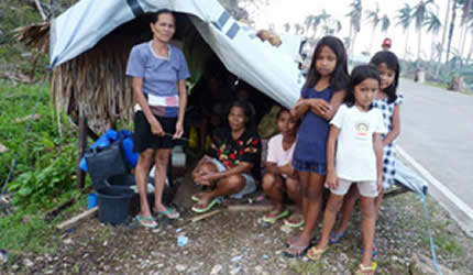 No joy for Typhoon Bopha survivors