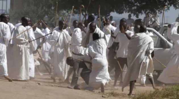 FLASHBACK . . . Eleven of the 37 members of the Johanne Masowe eChishanu apostolic sect have been jailed four years for assaulting the police, journalists and other people at their Budiriro shrine in May