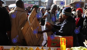 Vendors argue after the City Council double allocated vending booths.