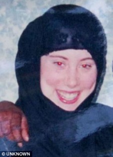 Terror link: Samantha Lewthwaite, 29, originally from Buckinghamshire, was described as a 'brave lady' by Islamist terror group Al Shabaab