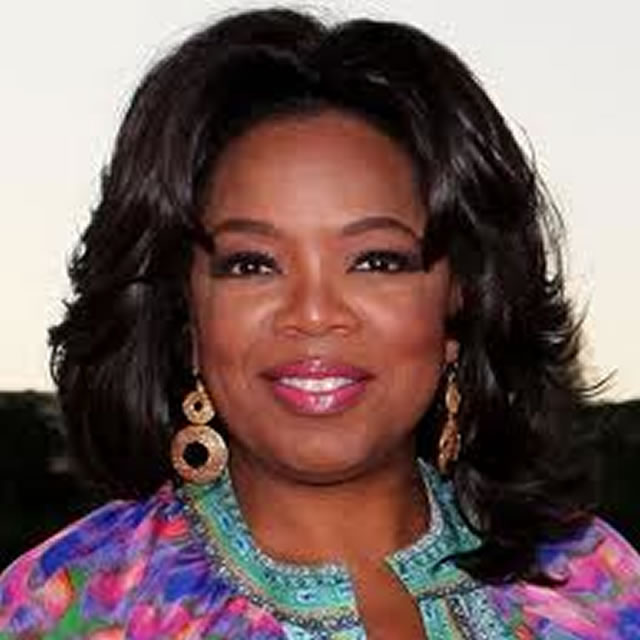 Oprah takes a break