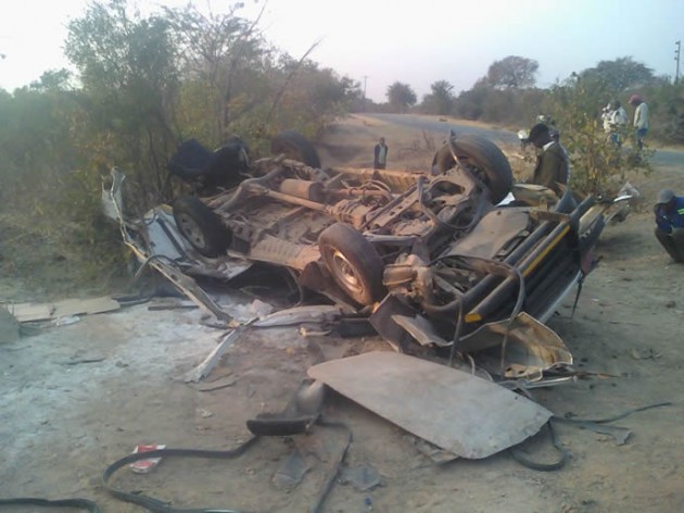 The wreckage