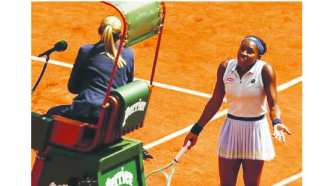 Gauff calls for video replays