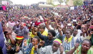 zanu pf supporters