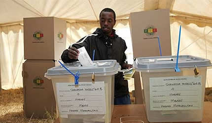 Call to conduct elections under current Constitution