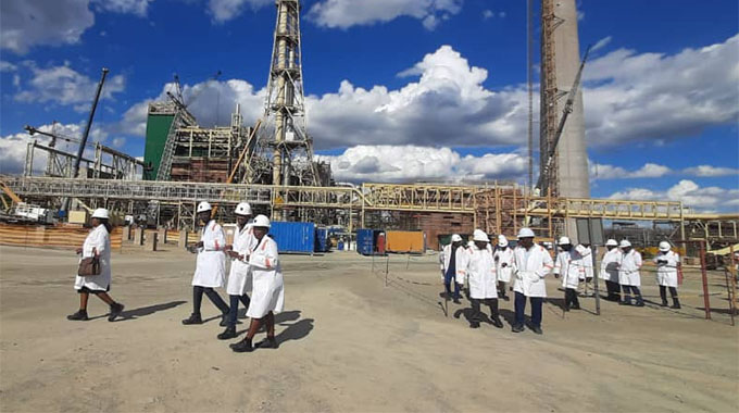 Minister tours Zimplats operations