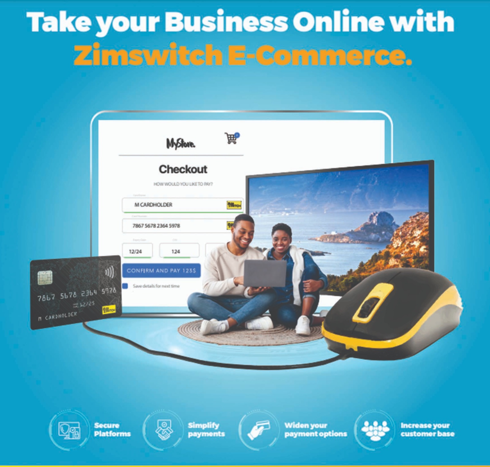 Zimswitch takes convenience a notch higher with e-commerce solution