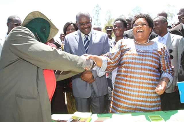 VP Mujuru launches Option B+