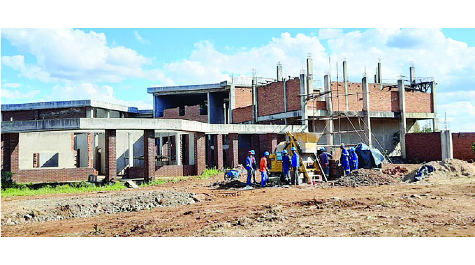 Gwanda court construction on course