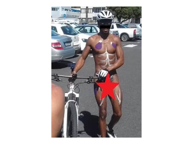 Man with big 4-5 hunt on